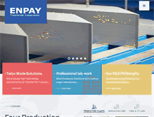 Tablet Screenshot of enpay.com